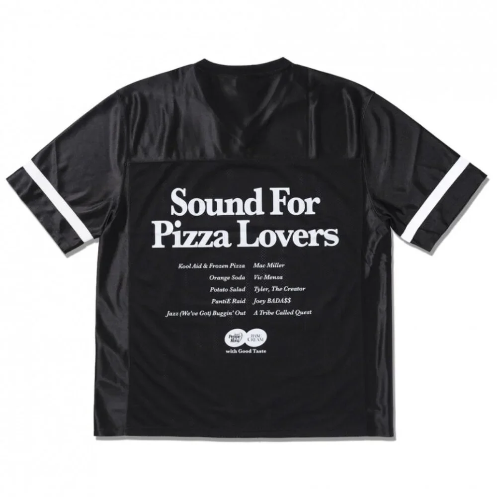 (NWOT) BASE CREAM x PPRN ‘KUKA’ Korea Unisex Football Jersey (Black) - Picture 5 of 16